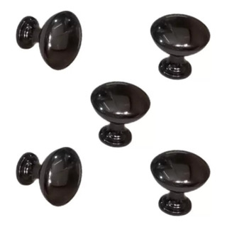 Jaladera Botón Aluminio Cerrajes Muebles 5pz 0402-313 Jaladera Botón Aluminio Cerrajes Muebles 5pz 0402-313