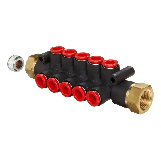Smc Ï¿½ Pbt Push-to-connect Tubo Colector Npt Hembra Od