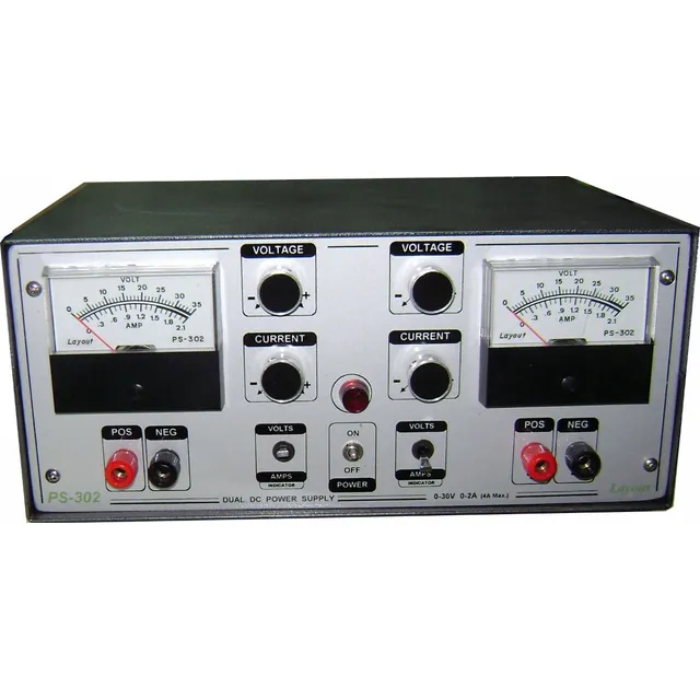Fuente De Poder Dc Dual Variable 30v 2a Regulable