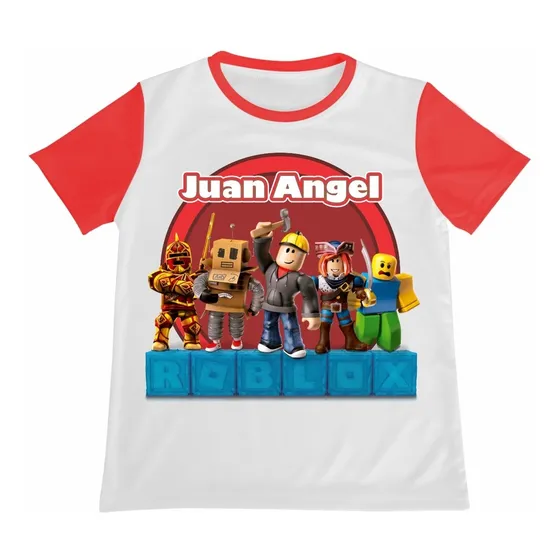 Franela Camisa Niño Niña Roblox Algodon