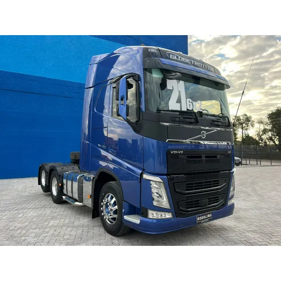 Volvo Fh 460 Globetrotter 6x2 Ano 2021 Azul Fh460 Susp. Ar 