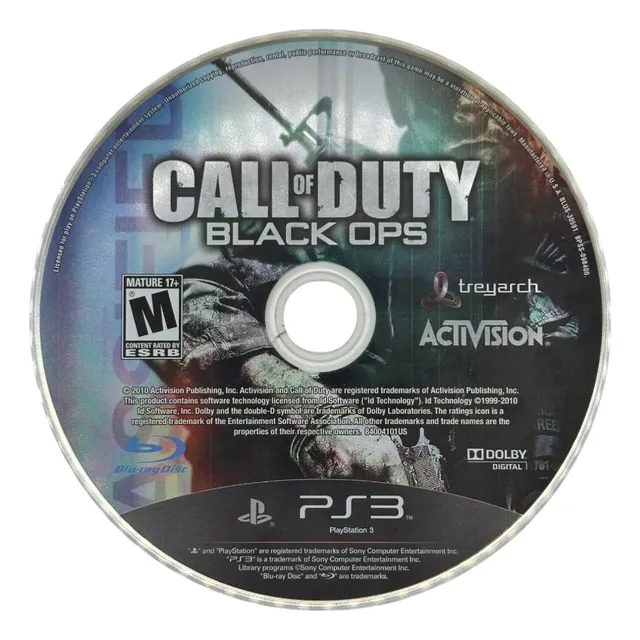 Call Of Duty Black Ops - Ps3 (Reacondicionado)