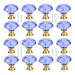 Manilla De Puerta De Cristal De 16 Piezas Con Tornillo Manilla De Puerta De Cristal De 16 Piezas Con Tornillo