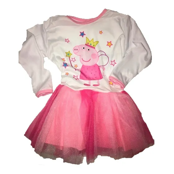 Disfraz Pepa La Cerdita Vestido Tutu