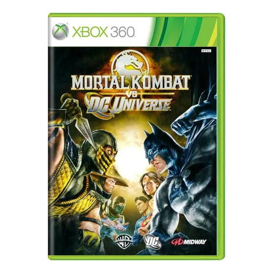 Jogo Mortal Kombat Vs Dc Universe - Xbox 360 - Xbox One