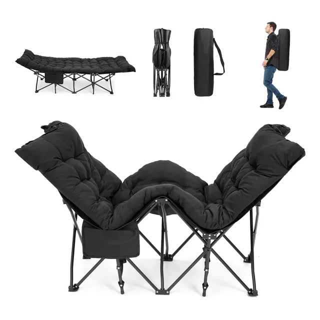 Catres Plegables Para Acampar Cama Portátil Con Colchón