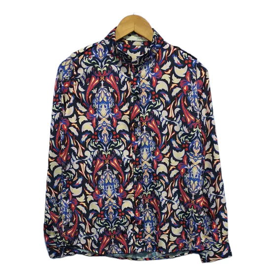 Camisa Estampada Estilo Versace, Uma