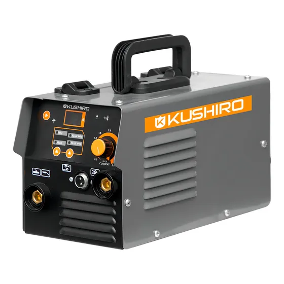 Soldadora Inverter Combinada Flux Mma 120a Kushiro Color Negro