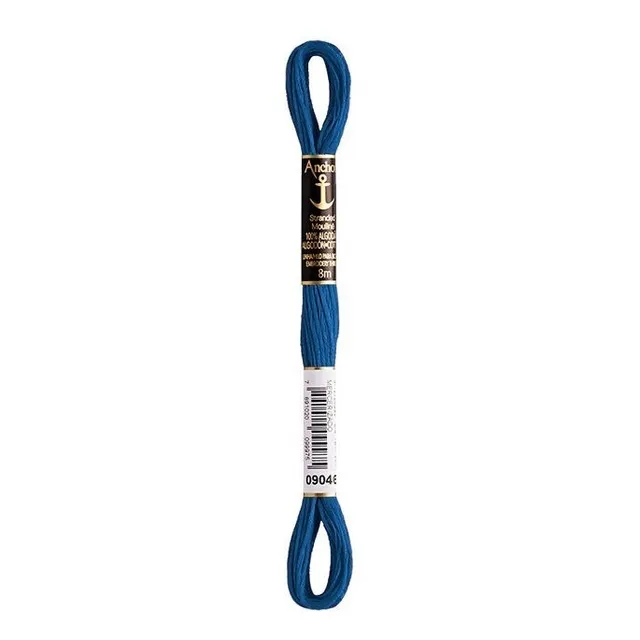 12 Linhas Meadas Para Bordar Mouliné Anchor 8m