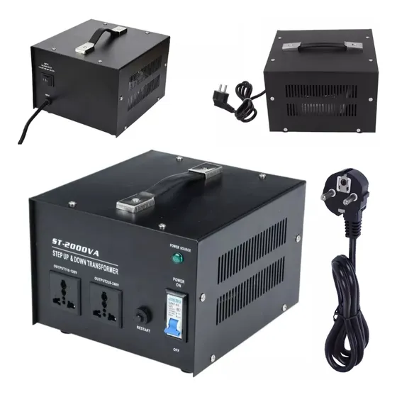 Transformador Voltaje 110v - 220v De 2000 Watts