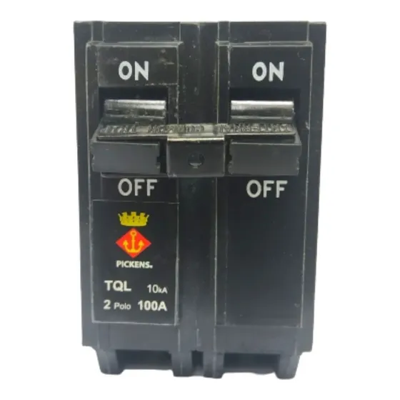Breaker Para Empotrar 2 Polo X 100 Amp Pickens