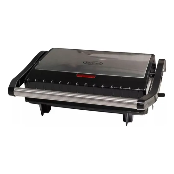 Sanduchera Con Parrilla Tipo Grill Antiadherente 700w - 90°