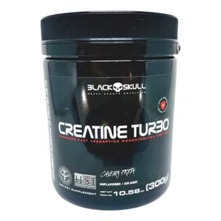 Creatine Turbo 300g Black Skull Para Massa Muscular Engordar Creatine Turbo 300g Black Skull Para Massa Muscular Engordar