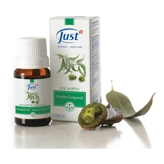 Aceite Esencial Eucalipto 5ml Unidad Just Apto Difusor Masajes | Cuotas sin interés