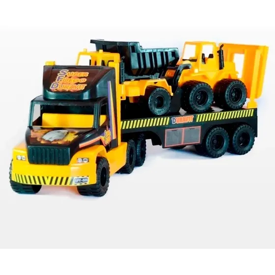 Camion Duravit Constructor 3 Gigante Con Volcador Y Pala 
