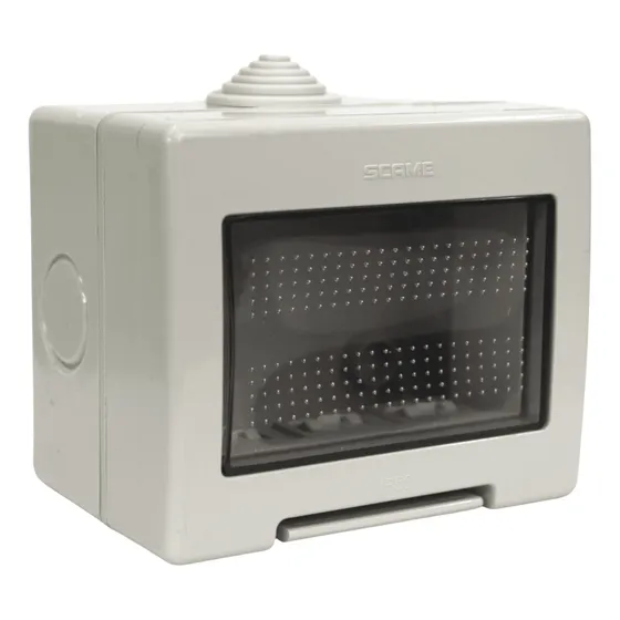 Caja Idrobox Interperie 3 Modulos Ip55 98x82x66mm - Scame