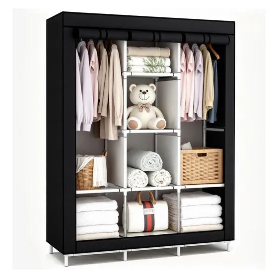 Organizador De Ropa Mueble Para Ropa Armable Rack Closet