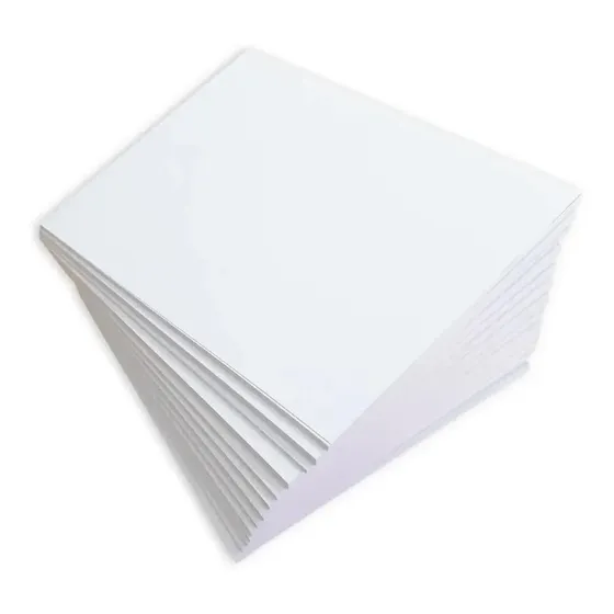 250 Folhas Papel Couche Brilho 150g Super A3+ 48x33cm Branco