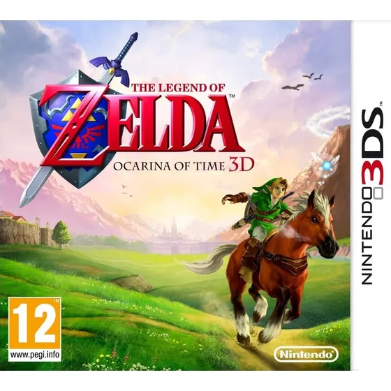 The Legend Of Zelda Ocarina Of Time 3ds Midia Fisica