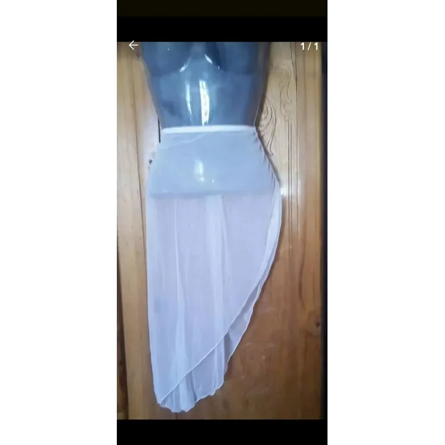 Pareo De Damas Color Blanco Nuevo