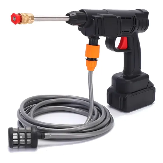 Hidrolavadora Portátil Inalámbrica A Bateria +10 Accesorios Color Negro Frecuencia 50 | Cuotas sin interés