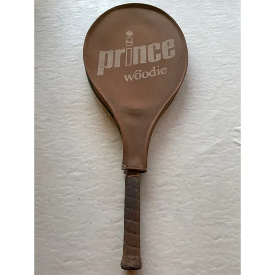 Raqueta De Tenis Prince Woodie Con Funda De Coleccion Marrón 1