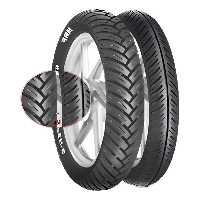 Llantas 120/80-17 Y 90/90-17 Mrf Zapper C/fs Tl Combo