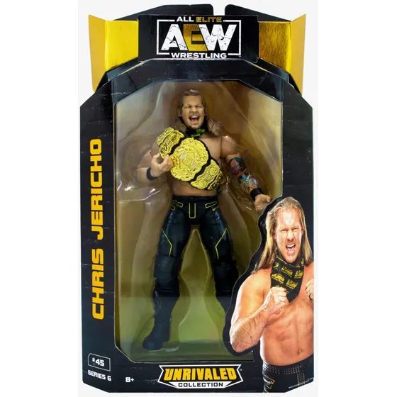 Aew Figura De Acción Chris Jericho Unrivaled Collection 6