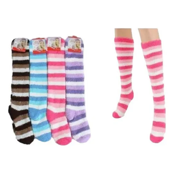 Pack Con 6 Medias Bucaneras De Plush Damas