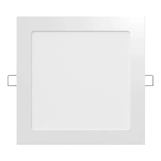 Plafon Panel Led 18w Embutir Cuadrado Empotrar Full