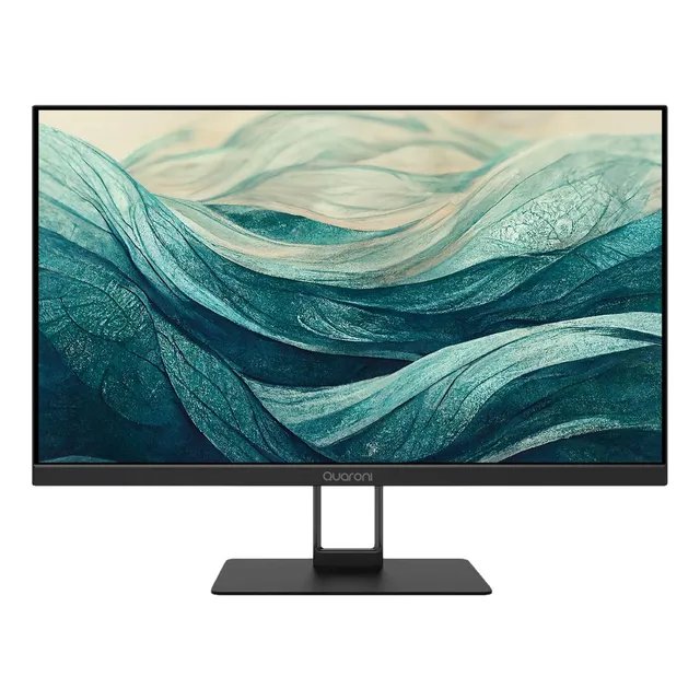 Monitor Quaroni De 23.8" Pulgadas Con Full HD Con VGA y HDMI Bocinas Integradas en Color Negro Modelo MQ24-01