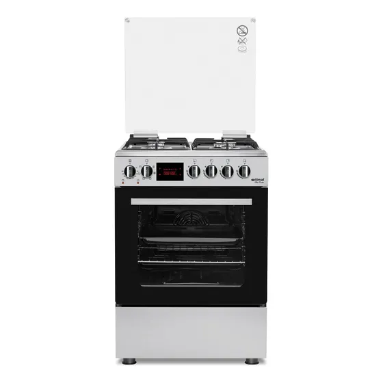 Cocina Itimat 2313300 Combinada+horno Convección 8 Funciones Gris
