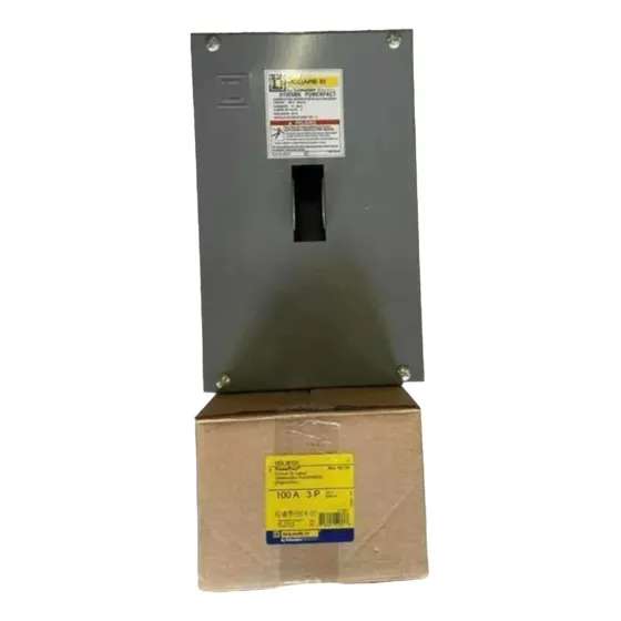 Gabinete E Interruptor Square D Hdl36100 3x100a Nuevo!