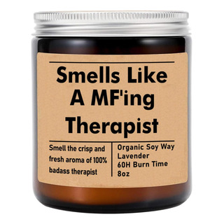 Cheira A Uma Vela De Terapeuta De Mf - Presente Para Terapeu Cheira A Uma Vela De Terapeuta De Mf - Presente Para Terapeu