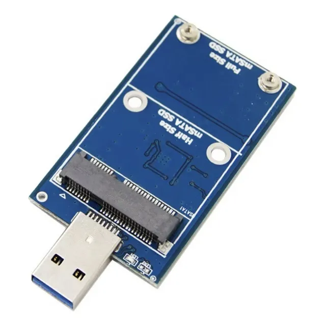 Adaptador Lector De Disco Msata A Usb 3.0 Portatil
