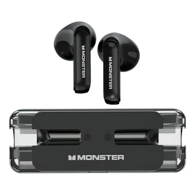 Audífonos Monster True Wireless Airmars Xkt08 Color Negro
