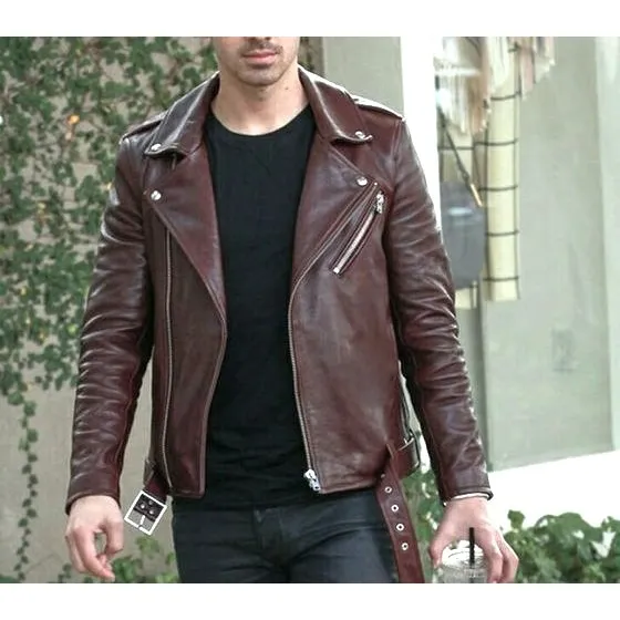 Jaqueta Couro Legítimo Moto Perfecto Classica Exterminador