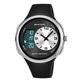 Reloj Electrónico Luminoso Digital Casual Sanda Reloj Electrónico Luminoso Digital Casual Sanda