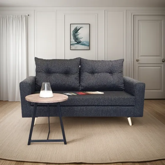 Sillón Nórdico Chenille 2 Cuerpos Udine Deco