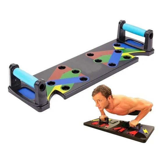  Push Up Power Press Flexiones Pecho Biceps  Triceps- El Rey