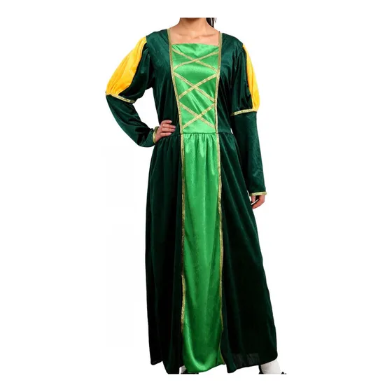 Disfraz De Princesa Fiona Para Mujer Verde L