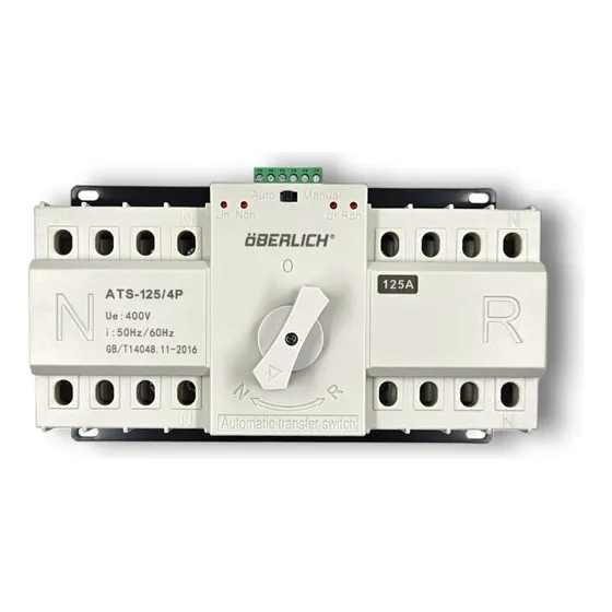Interruptor De Transferencia Automática/manual 4p 100 A