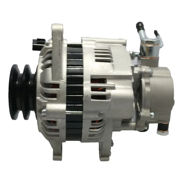 Alternador Hyundai H100/etc Con Bomba Vacio Doble Polea
