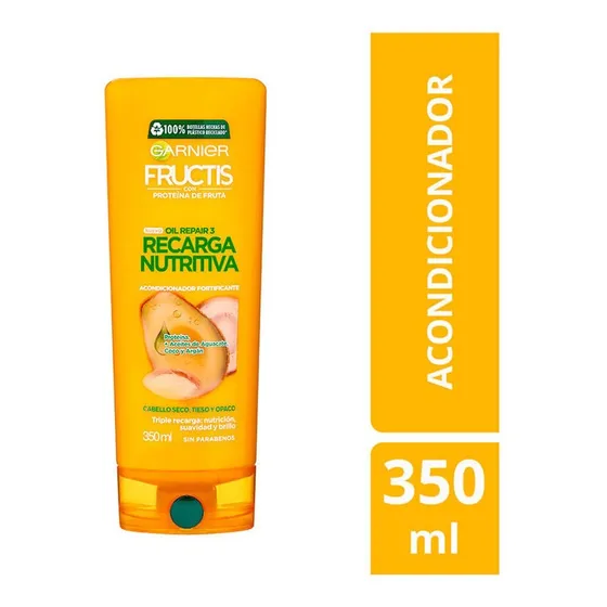 Acondicionador Garnier Fructis Recarga Nutritiva X 350ml
