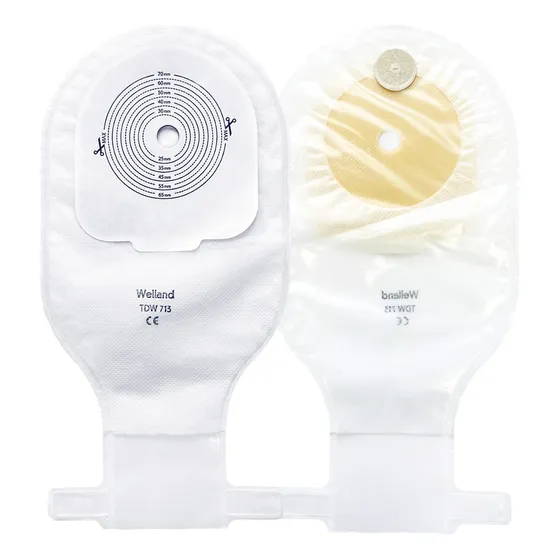 Bolsa Colostomía Ostomía Transparente Drenable X10 -topmedic