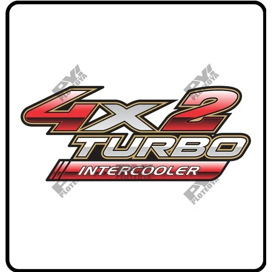 Calcos 4x2 Turbo Intercooler Compatible Para Toyota Hilux 