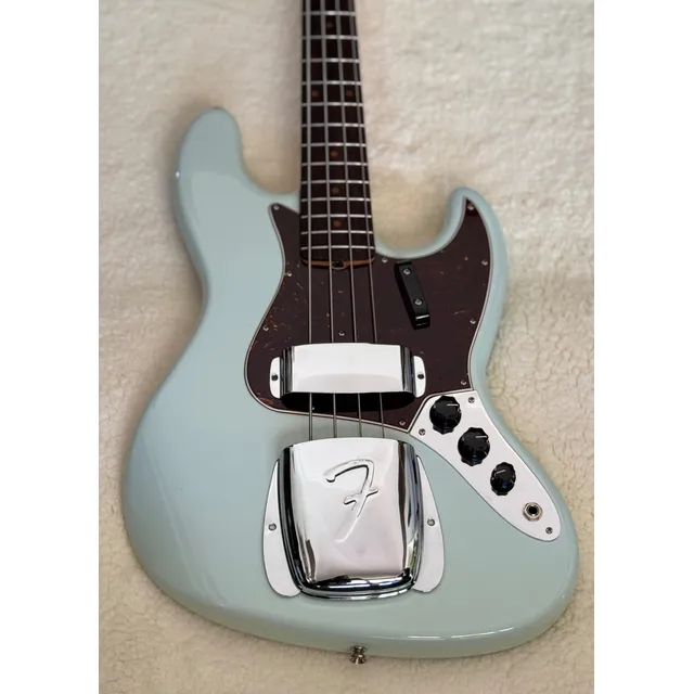 Bajo Fender American Original  60s Jazz Bass Sonic Blue 2022 Diestro Azul Claro Laqueado 4