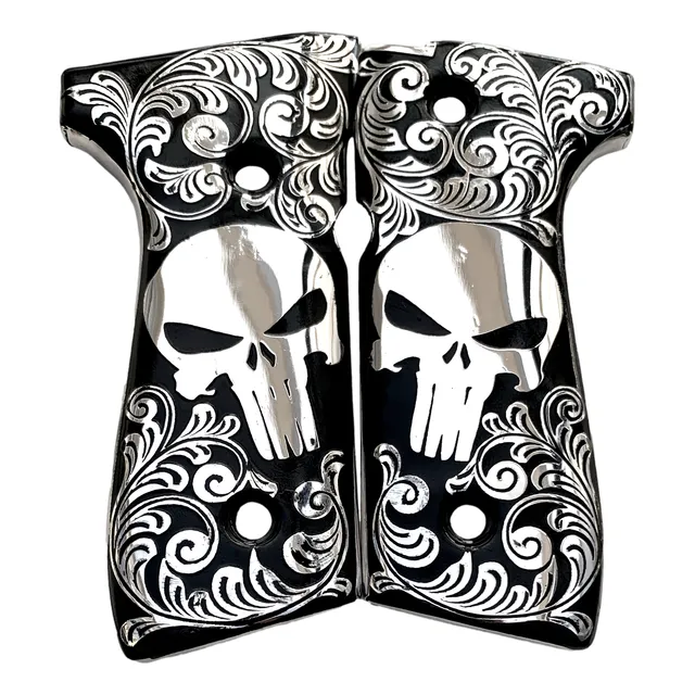 Cachas Prieto Beretta 9mm Modelo 92fs Original 100tx