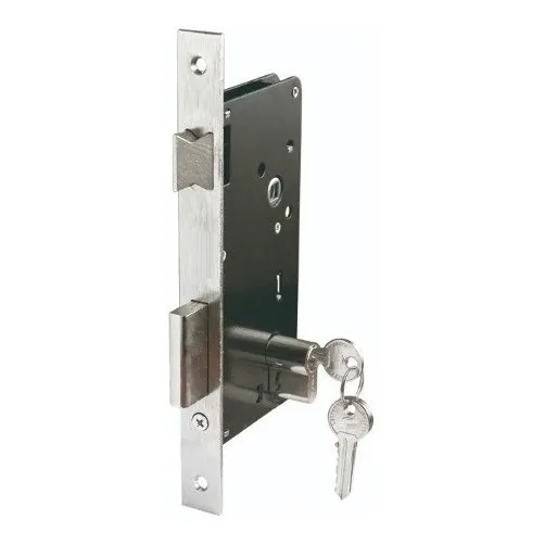 Cerradura Embutir 35mm Security Puerta Hierro 3 Llaves