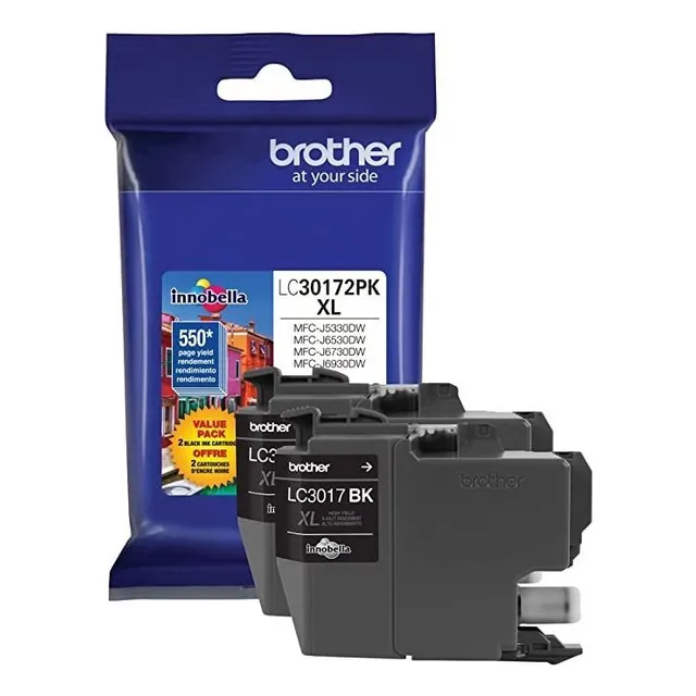 Impresora Brother Lc30172pk Alto Rendimiento Xl Negro Cartuc
